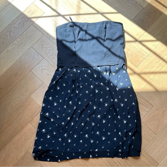 Club Monaco Strapless Silk Dress (Size 8) - Picture 12 of 13